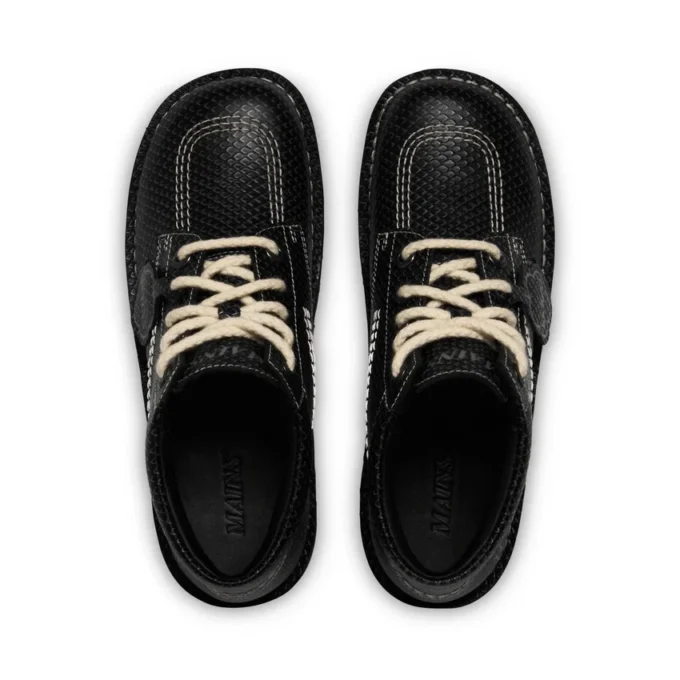 Vuxen Unisex Kick Hi Grain Leather Mains Grå