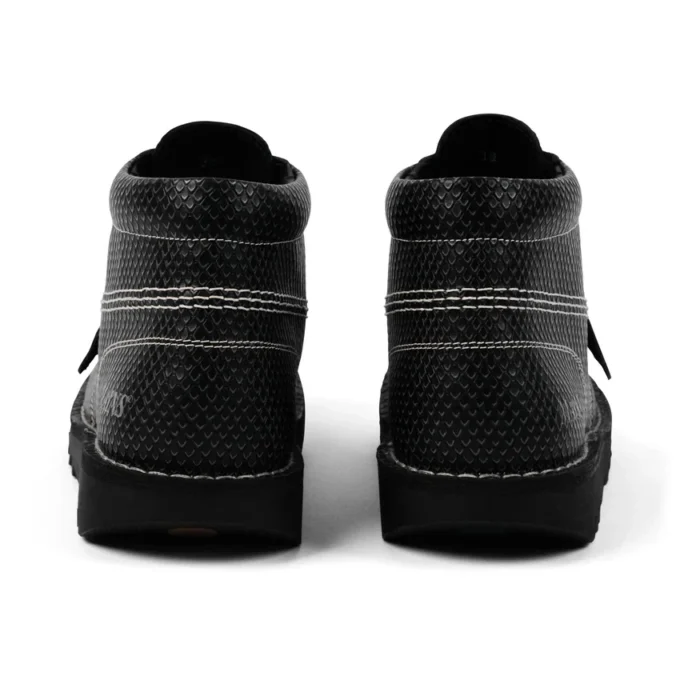 Vuxen Unisex Kick Hi Grain Leather Mains Grå