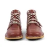 Vuxen Unisex Kick Hi Läder Mörkbrunt