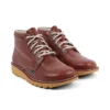 Vuxen Unisex Kick Hi Läder Mörkbrunt
