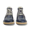 Vuxen Unisex Kick Hi Läderalternativ Marinblå