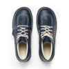 Vuxen Unisex Kick Hi Läderalternativ Marinblå