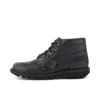 Vuxen Unisex Kick Hi Läderalternativ Svart