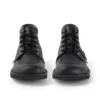 Vuxen Unisex Kick Hi Läderalternativ Svart