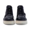 Vuxen Unisex Kick Hi Stack Läderalternativ Svart