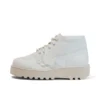 Vuxen Unisex Kick Hi Stack Läderalternativ Vit Vuxen Unisex Kick Hi Stack Läderalternativ Vit