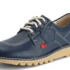 Vuxen Unisex Kick Lo Läder Marinblå Vuxen Unisex Kick Lo Läder Marinblå