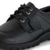 Vuxen Unisex Kick Lo Läderalternativ Svart Vuxen Unisex Kick Lo Läderalternativ Svart
