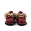 Vuxen Unisex Kick Mule Fur Mains Röd Vuxen Unisex Kick Mule Fur Mains Röd