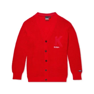 Vuxen Unisex Kickers Classic Cardi Röd Vuxen Unisex Kickers Classic Cardi Röd