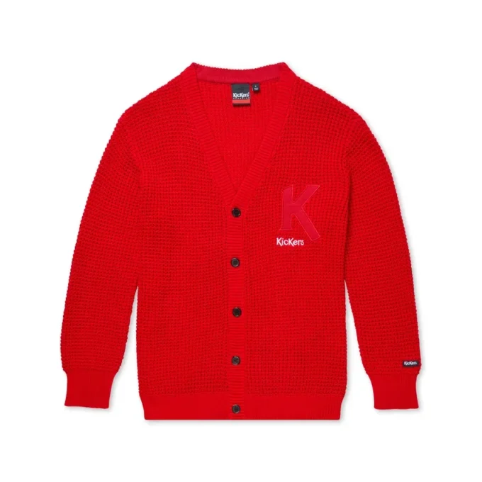 Vuxen Unisex Kickers Classic Cardi Röd