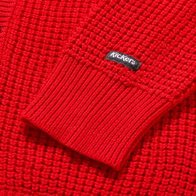 Vuxen Unisex Kickers Classic Cardi Röd