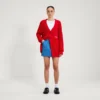 Vuxen Unisex Kickers Classic Cardi Röd