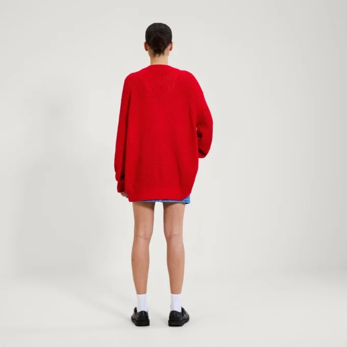 Vuxen Unisex Kickers Classic Cardi Röd