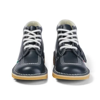 Vuxen Unisex Läder Kick Hi Core Navy