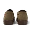 Vuxen Unisex Lennon Loafer Läder Mörkgrön Vuxen Unisex Lennon Loafer Läder Mörkgrön