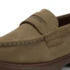 Vuxen Unisex Lennon Loafer Läder Mörkgrön Vuxen Unisex Lennon Loafer Läder Mörkgrön