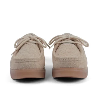Vuxen Unisex Lennon Wall Suede Off White