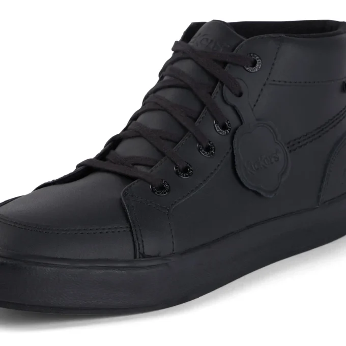 Vuxen Unisex Tovni Hi Läder Svart
