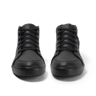Vuxen Unisex Tovni Hi Läderalternativ Svart