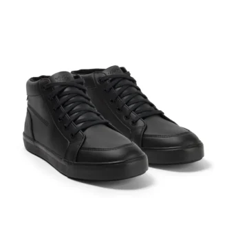 Vuxen Unisex Tovni Hi Läderalternativ Svart