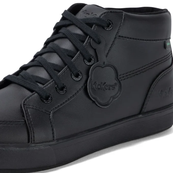 Vuxen Unisex Tovni Hi Läderalternativ Svart Vuxen Unisex Tovni Hi Läderalternativ Svart