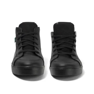 Youth Mens Tovni Hi Double Tongue Leather Black