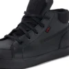 Youth Mens Tovni Hi Double Tongue Leather Black