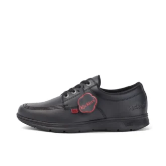 Youth Unisex Kelland Lo Leather Black