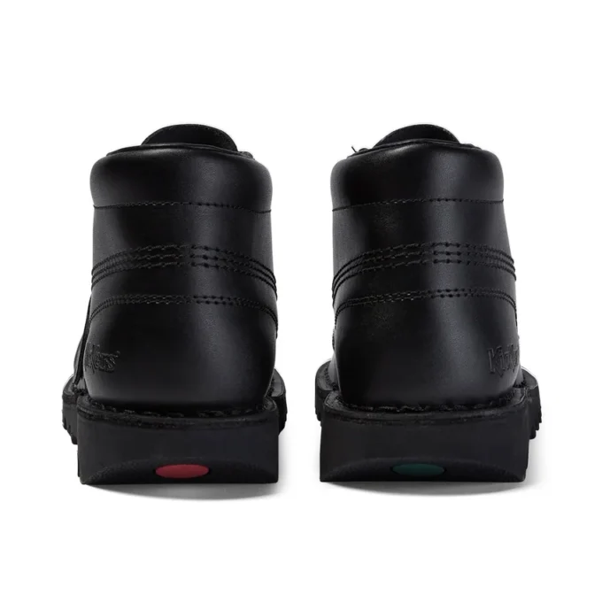Youth Unisex Kick Hi Leather Black Youth Unisex Kick Hi Leather Black