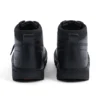 Youth Unisex Kick Hi Mix Mesh Leather Black Youth Unisex Kick Hi Mix Mesh Leather Black