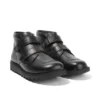 Youth Unisex Kick Hi Vel Läder Svart Youth Unisex Kick Hi Vel Läder Svart