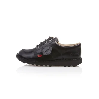 Youth Unisex Kick Lo Leather Black